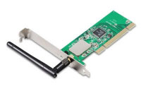Point of view Wireless LAN PCI Card with antenna - 54Mbps - IEEE802.11G (R-WLAN170065)